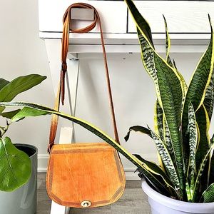 Leather Saddle  Bag W9 H8 D2